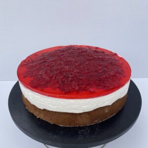 Málnás joghurt torta egybe